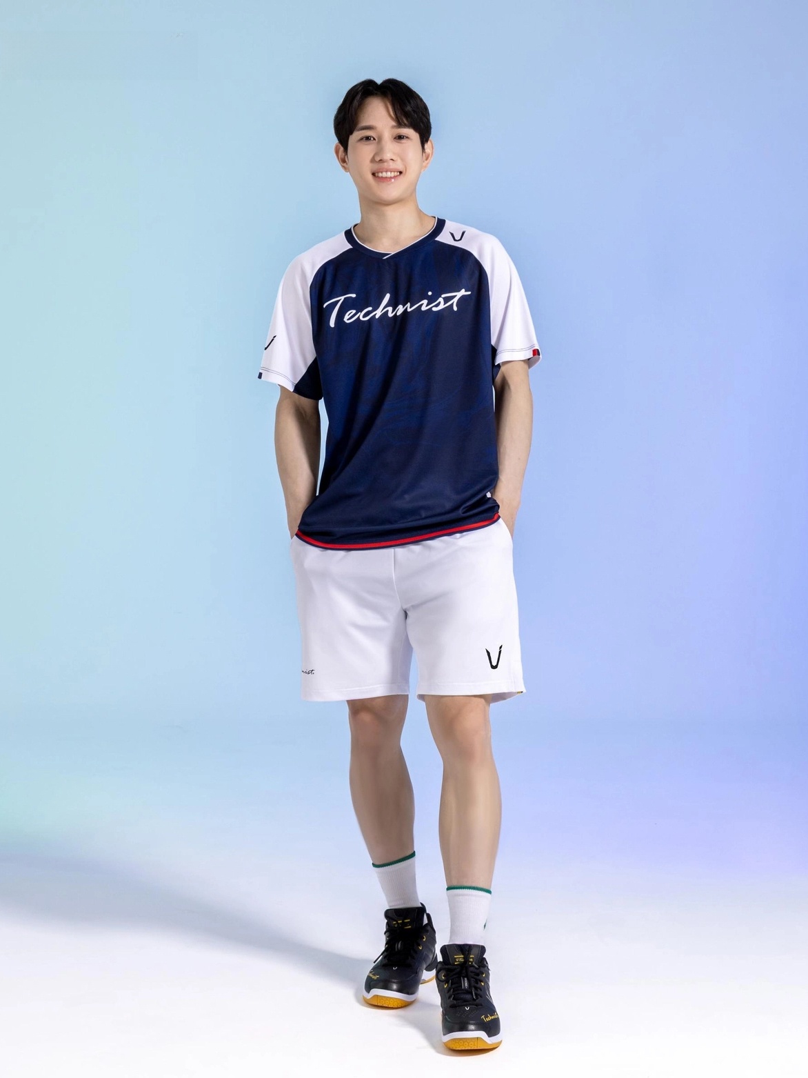 Badminton Jersey - 2026 Heren Badminton Sportpak Korte Mouwen