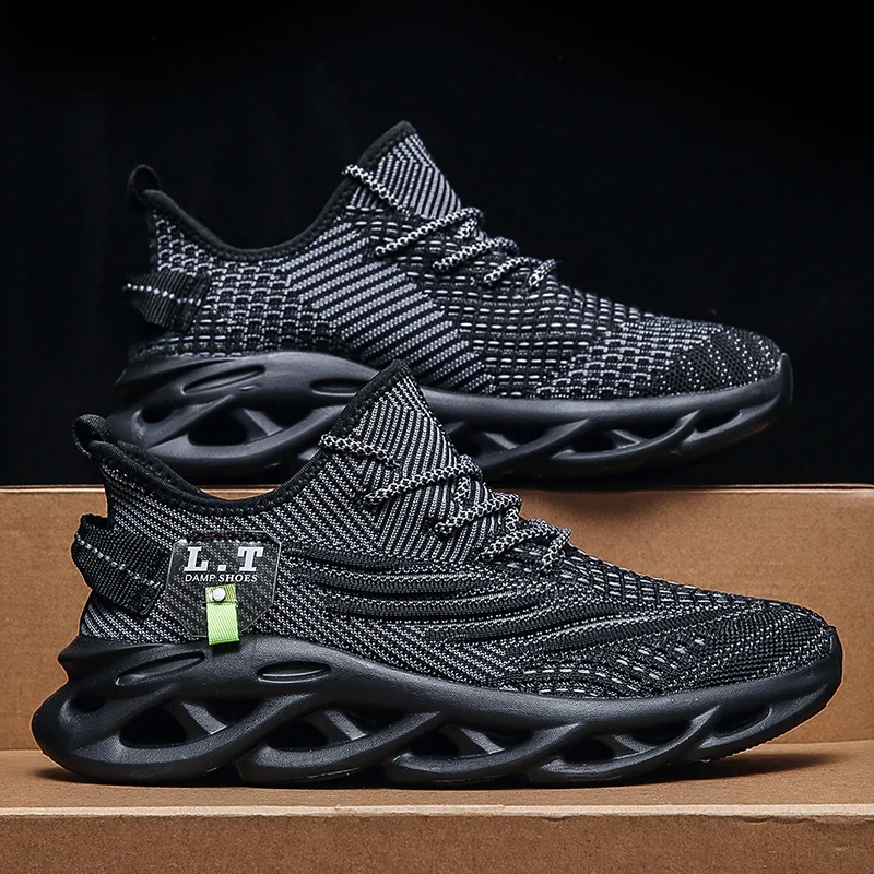 Badminton Shoes - Heren Sport Hardlopen Zwarte joggingschoenen Casual