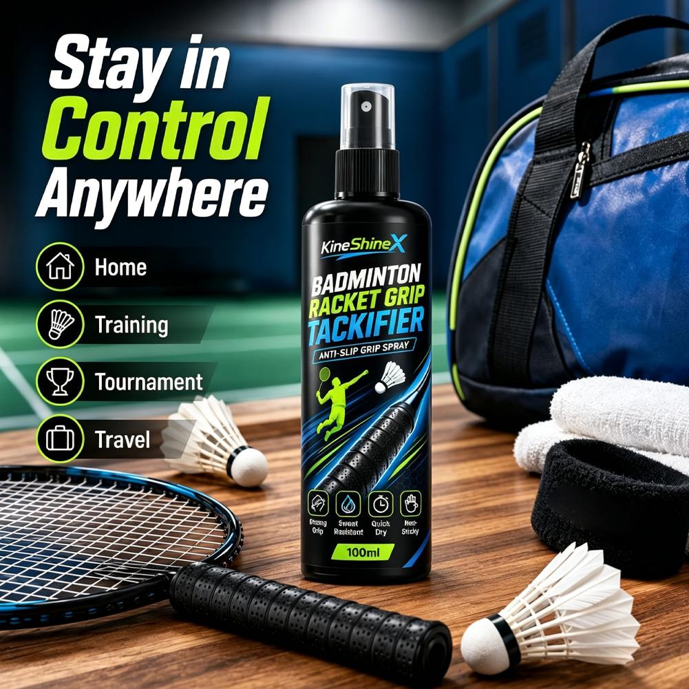 Antislip grip spray voor tenni - Badminton Grip recensie en prijs