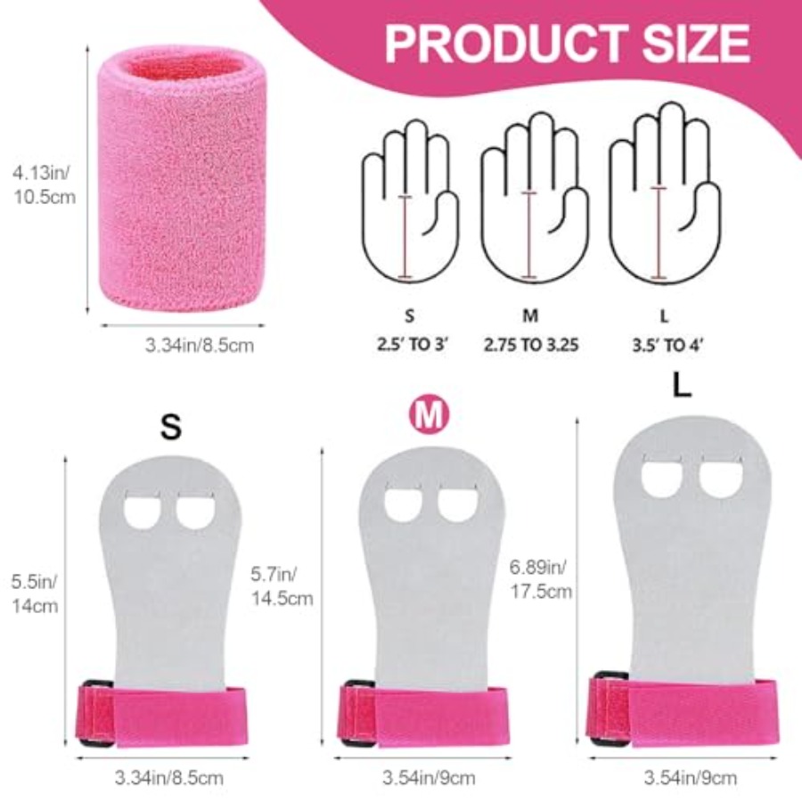 2PCS Gymnastiek Handgrepen Han - Sports Grip recensie en prijs