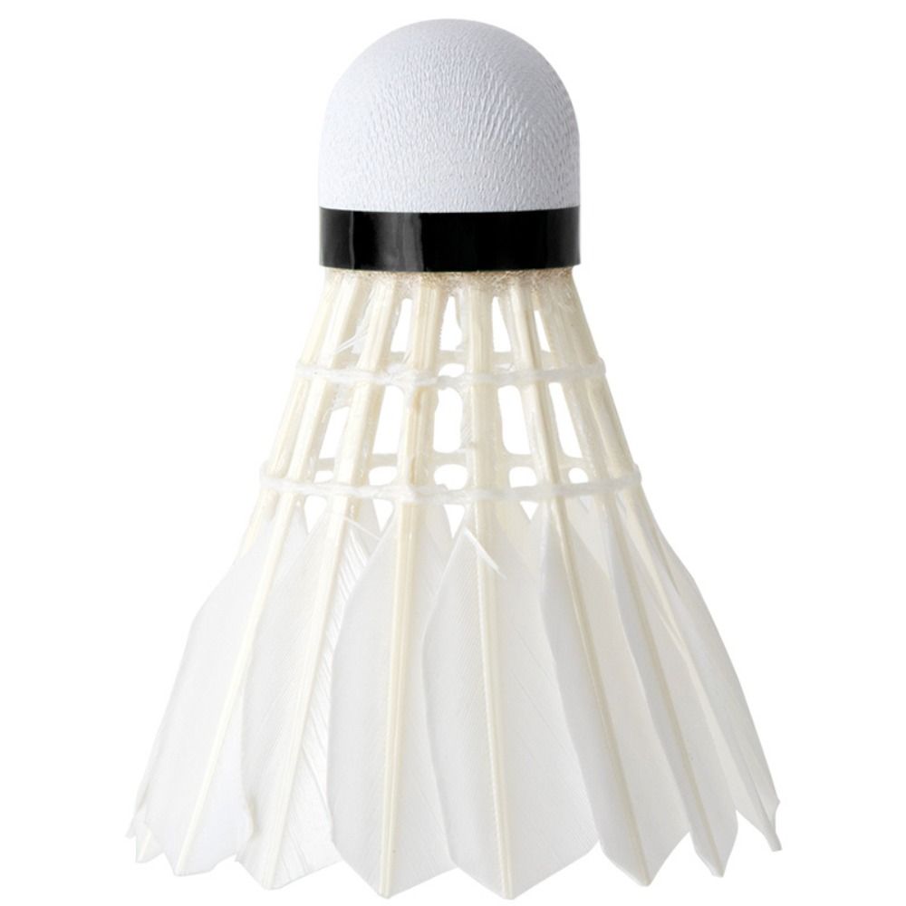 3/6/12 Stuks Nieuwe Witte Badm - Feather Shuttlecock recensie en prijs