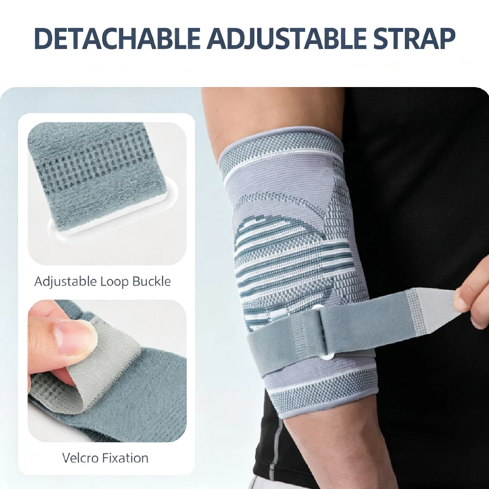 Elbowcompressiebandage voor ma - Badminton Materi recensie en prijs