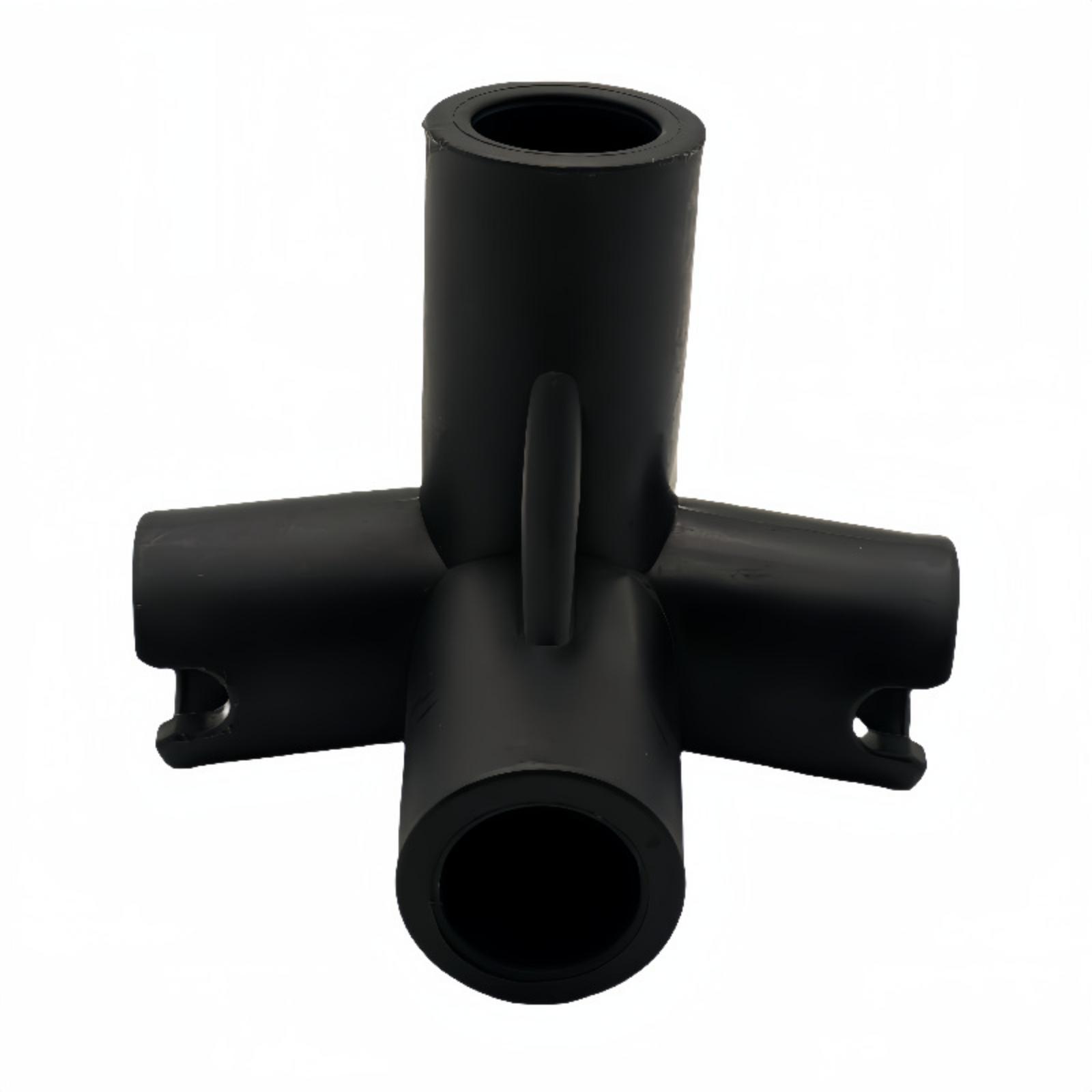 Zwarte PVC-sportnetconnector v - Badminton Net recensie en prijs