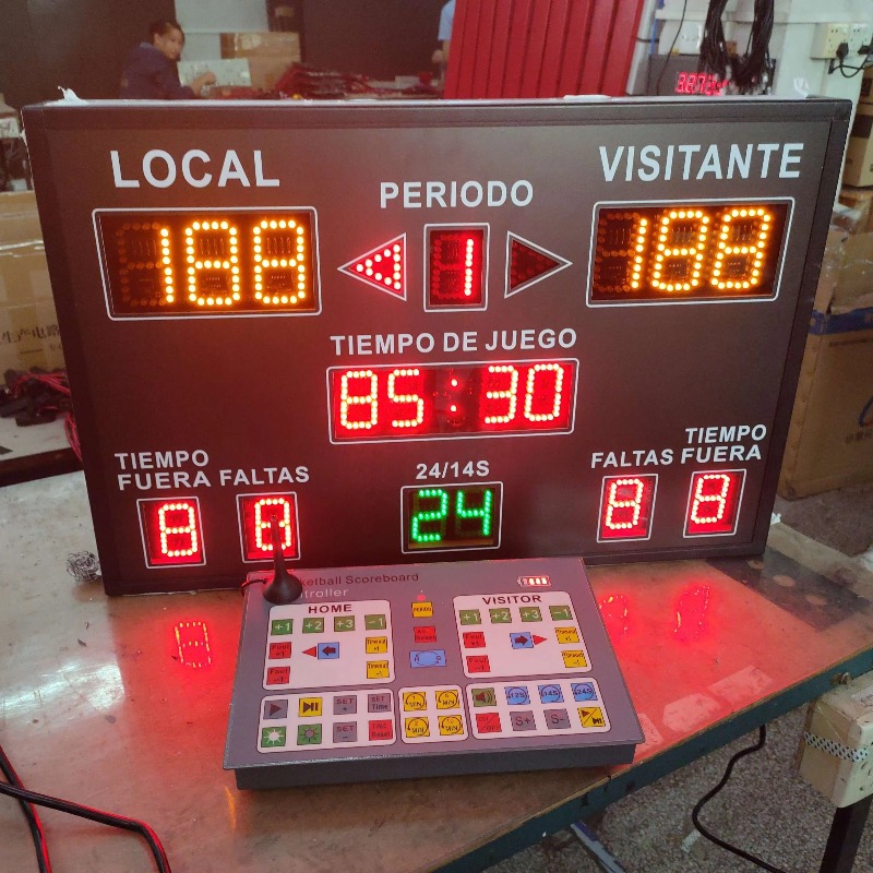 Draagbaar bewegend scorebord V - Scoreboard Digital recensie en prijs