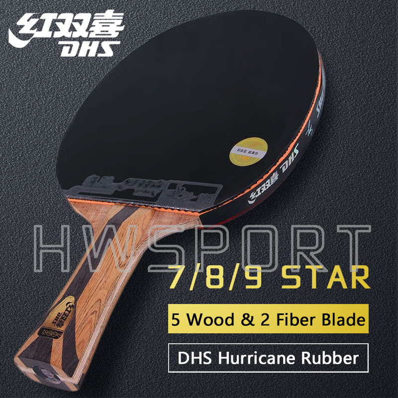 Originele DHS 7 Ster Tafeltenn - Badminton Racket Carbon recensie en prijs